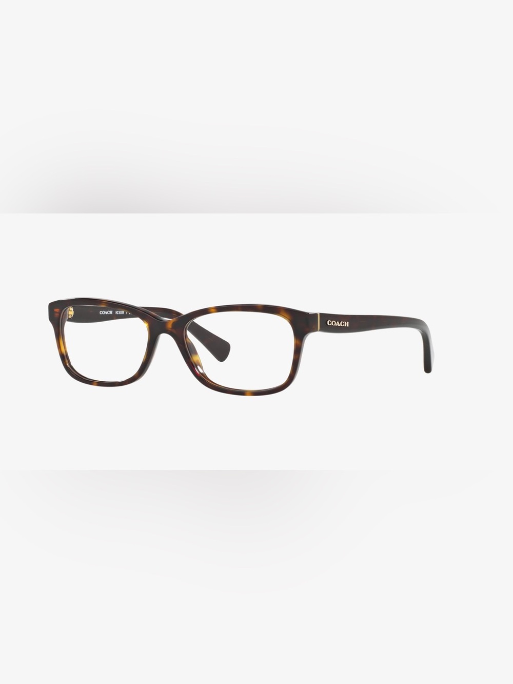 Coach HC6081 5120 Dark Tortoise Eyeglass Frames 51-18-135 + Case